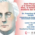 Conferencia “Joan Perucho y la dama Egeria: Dios, la belleza y el misterio del mundo”